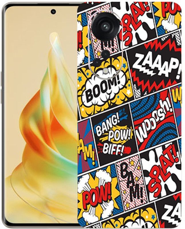 AsSkin Oppo Reno 8T 5G, oppo reno 8t 5g Mobile Skin  (Ultra Boom High Gloss Finish).)