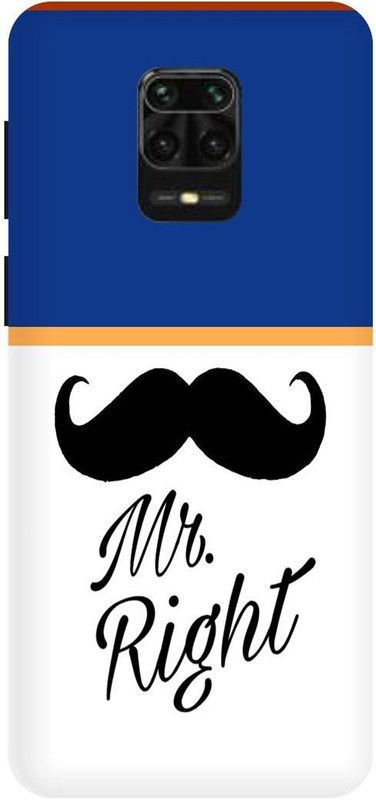 THE NARAYANA COLLECTIONS Back Cover for POCO M2 PRO-MOUTCH,MUCH,BEARD,DADHI,MUSTACHE  (Multicolor, Hard Case, Pack of: 1)