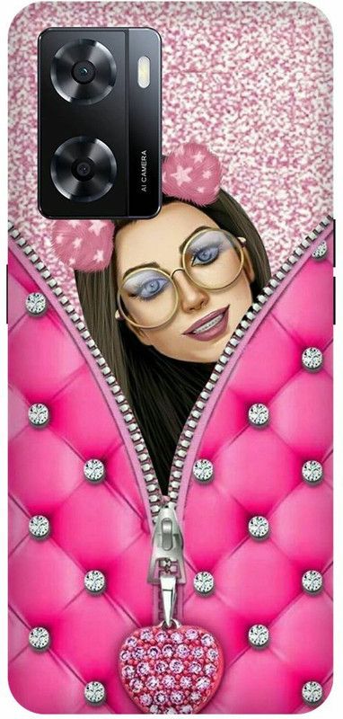Dimora Back Cover for realme narzo 50 5G, GIRL ANIMEBTS LOVELYGIRL CARTOONCUTE GIRLDOLL  (Pink, Hard Case, Pack of: 1)