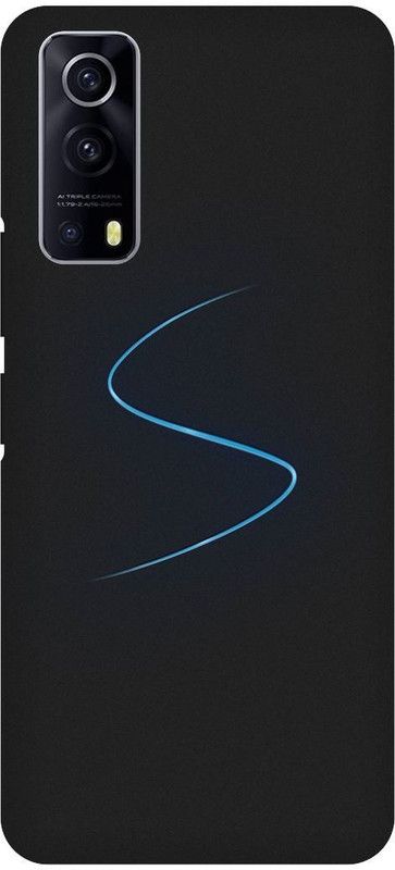THE NARAYANA COLLECTIONS Back Cover for IQOO Z3- V2073A-S,STYLISH,NAME,LATTER,ALPHABET,LOVE  (Multicolor, Hard Case, Pack of: 1)