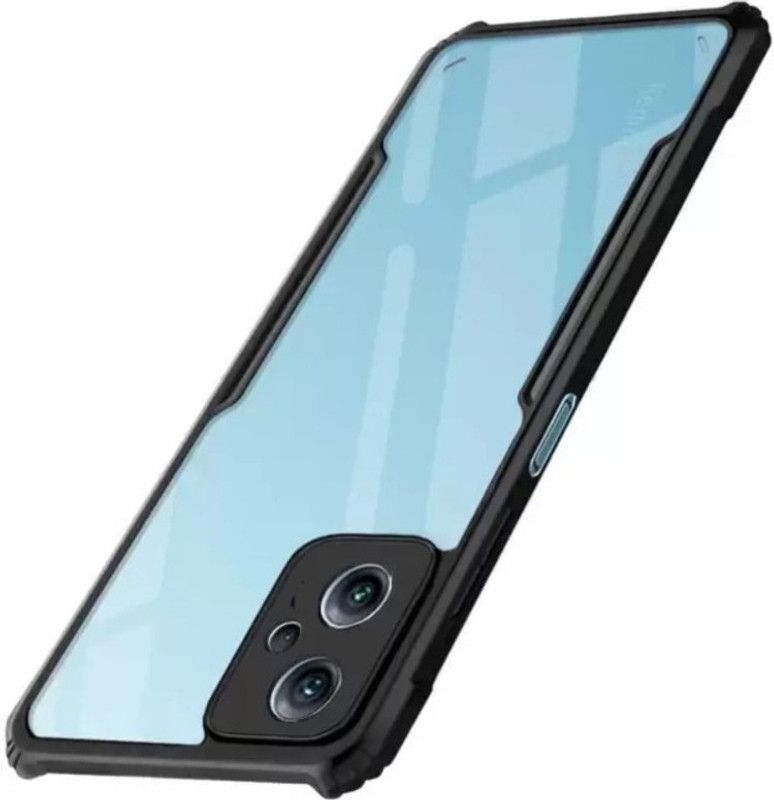 Monogamy Front & Back Case for POCO M4 5G, POCO M4  (Black, Transparent, Camera Bump Protector, Pack of: 1)