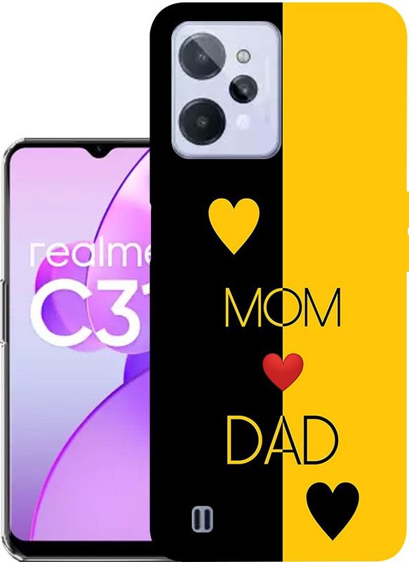 HANIRY Back Cover for Realme C31 back cover | Realme RMX3501 back cover | RMX3501 | Print_26  (Multicolor, Flexible, Silicon, Pack of: 1)