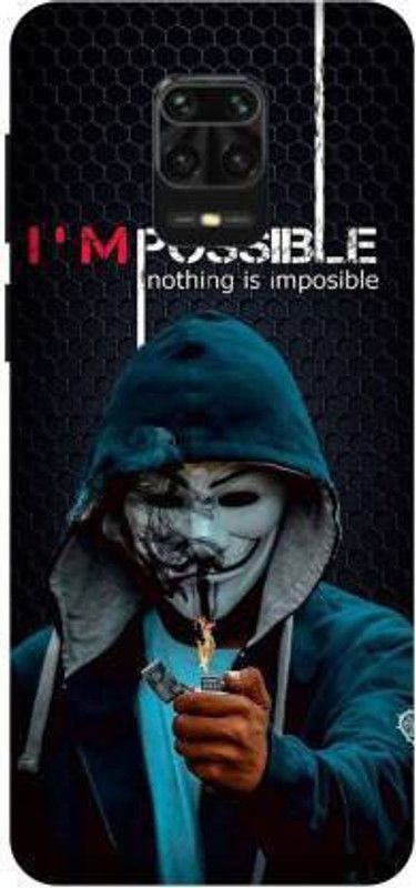Pigx Back Cover for Mi Redmi Note 9 Pro  (Multicolor, Hard Case, Pack of: 1)