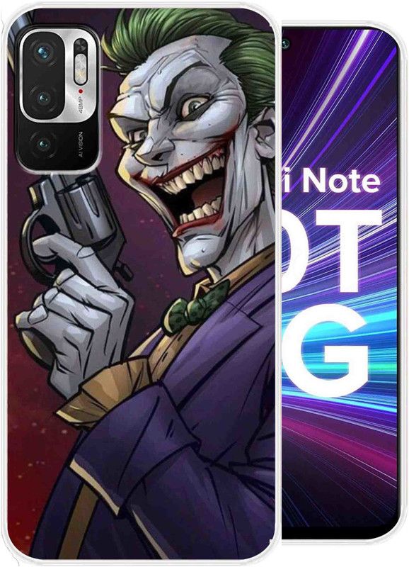 SuperQueen Back Cover for Redmi Note 10T 5G  (Multicolor, Flexible, Silicon, Pack of: 1)