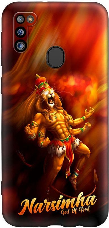 7printzone Back Cover for SAMSUNG GALAXY M21 (2021)  (Multicolor, Flexible, Silicon)
