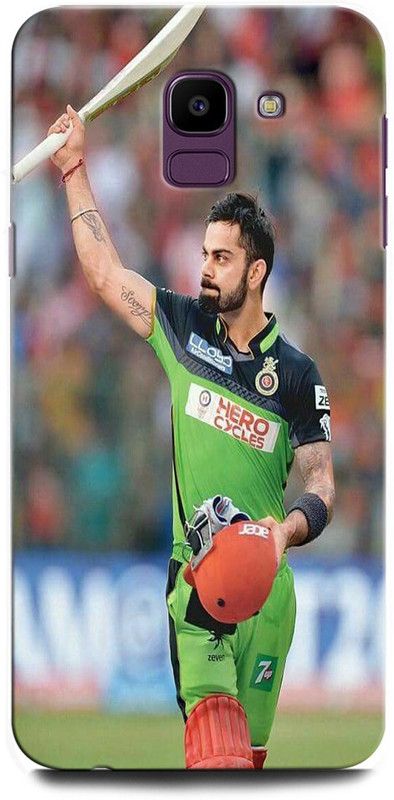 ORBIQE Back Cover for SAMSUNG Galaxy J6 SM-J600GZKHINS VIRAT, KOHLI, INDIA, CRICKET, PLAYER, SPORTS, CAPTAIN  (Multicolor, Hard Case)