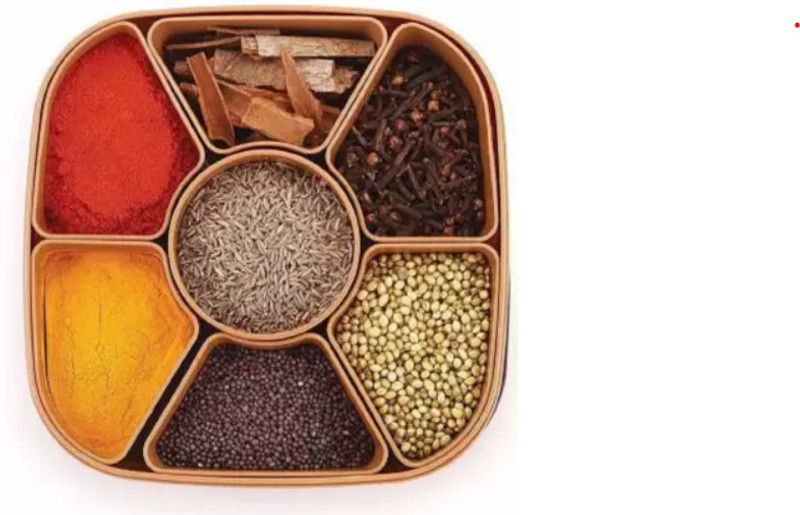 LASERFRND Spice Set  (Plastic, Beige, Brown)