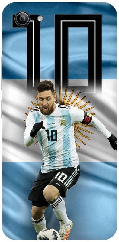THE NARAYANA COLLECTIONS Back Cover for VIVO Y81i- 1812-MESSI,FOOTBALL,SPORTS,STYLISH  (Multicolor, Hard Case, Pack of: 1)