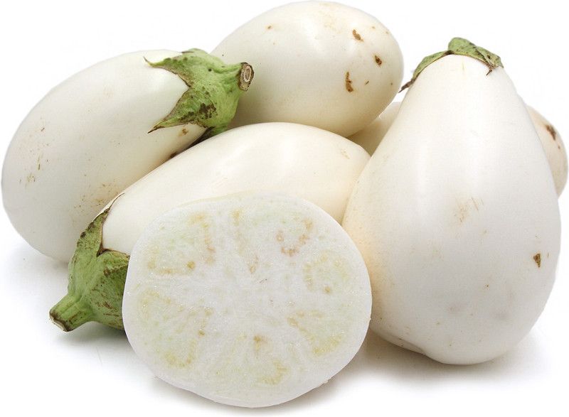 Mozette Organic white brinjal Seed  (18 per packet)