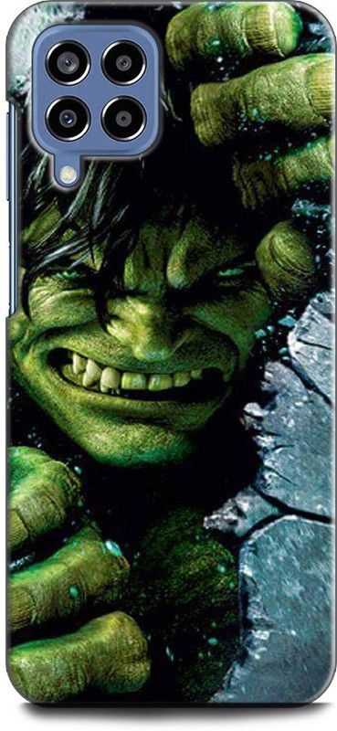 WallCraft Back Cover for SAMSUNG Galaxy M53 5G HULK, ANGRY HULK, MARVEL, AVENGERS, SUPERHERO  (Multicolor, Dual Protection, Pack of: 1)