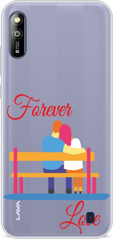 LoveCase Back Cover for Lava Z2s  (Multicolor, Dual Protection, Silicon, Pack of: 1)