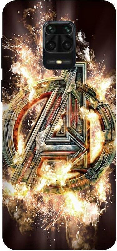 KARJUN Back Cover for Mi Redmi Note 9 Pro Max (Avenger) Printed Case Cover  (Multicolor, Hard Case, Pack of: 1)