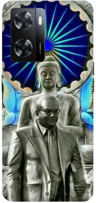 Dimora Back Cover for OPPO A57, BABA SAHEB DR BHIMRAV AMBEDKARJI  (Grey, Hard Case, Pack of: 1)