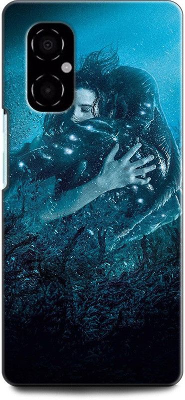 WallCraft Back Cover for POCO M4 5G SWEET HUG, LOVE, GIRL AND BOY, BLUE, COUPLES  (Multicolor, Dual Protection, Pack of: 1)