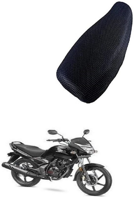 Life Systems Enterprises BSJ BLACK SEAT COVER JALI 9 Single Bike Seat Cover For Honda Universal For Bike