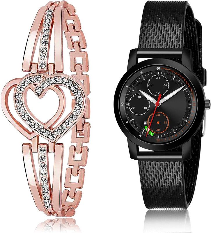 Analog Watch - For Women New Exclusive 2 Watch Combo For Women And Girls - GX7-(11-L-10)