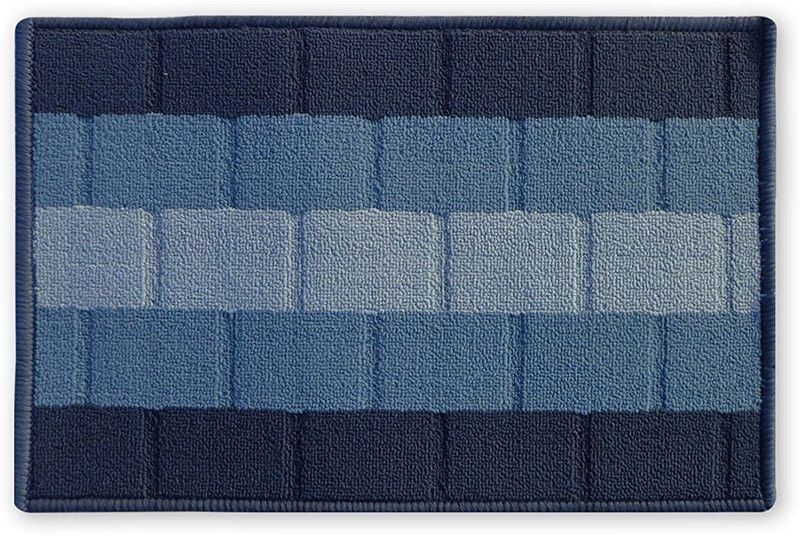 Bruxism Leather Floor Mat  (Black, Free)