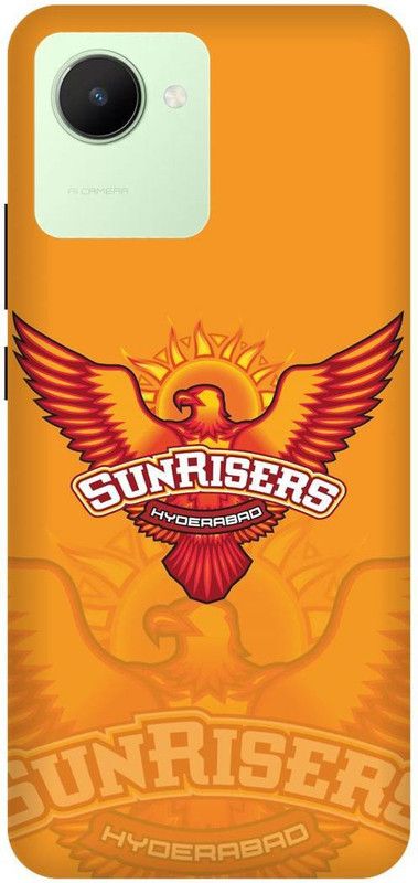 FRONK Back Cover for realme C30s, RMX3690, SUNRISES, HYDERABAD, IPL, TEAM, ORANGE, ARMY, LOGO  (Orange, Hard Case, Pack of: 1)