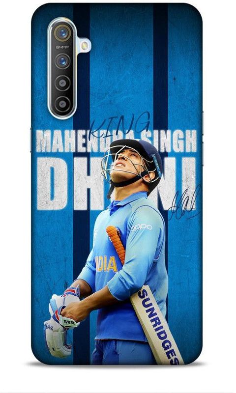 zingcart Back Cover for Mahendra Singh Dhoni Printed Back Cover Case For REALME X2  (Multicolor, Hard Case, Pack of: 1)