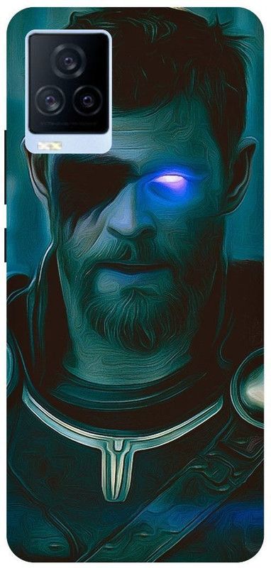 THE NARAYANA COLLECTIONS Back Cover for IQOO 7- V2049A-THOR,AVENGERS,SUPER,HERO,ANIME  (Multicolor, Hard Case, Pack of: 1)