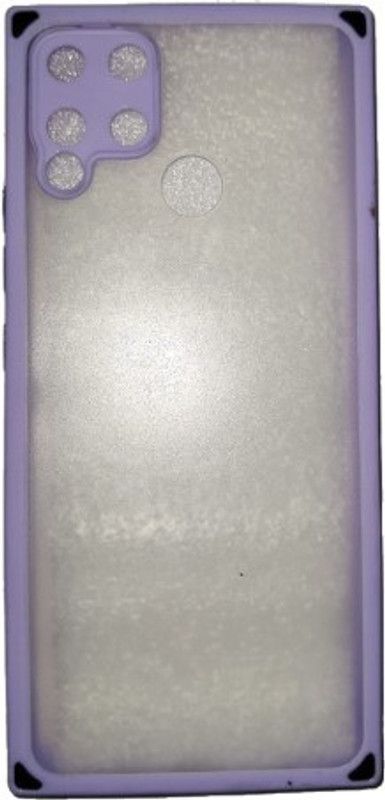 Ceflox Back Cover for Realme C-15  (Purple, Shock Proof)
