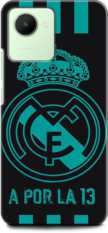 WallCraft Back Cover for Realme Narzo 50i Prime, RMX3506 REAL MADRID, LOGO, EMBLEM, FC, FOOTBALL, SPORTS  (Multicolor, Dual Protection, Pack of: 1)