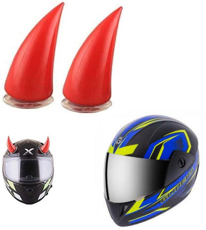 SHOWRIDE Helmet Mohawk for Bike  (Red)