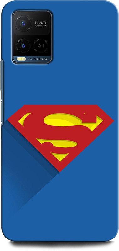 GRAFIQE Back Cover for Vivo Y21A SUPERMAN, SUPERMAN LOGO, SUPERMAN MASK, SUPERMAN SIGN  (Multicolor, Shock Proof)