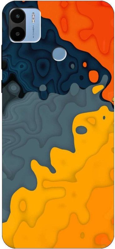 Nassion Back Cover for Poco C50 Back Cover  (Multicolor, Grip Case, Silicon, Pack of: 1)