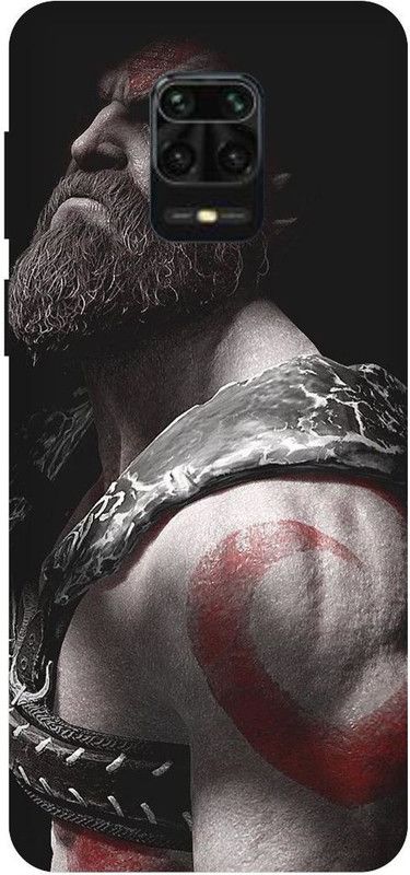 THE NARAYANA COLLECTIONS Back Cover for POCO M2 PRO-GOD OF WAR,VIKINGS,BEARD,ANGERY  (Multicolor, Hard Case, Pack of: 1)