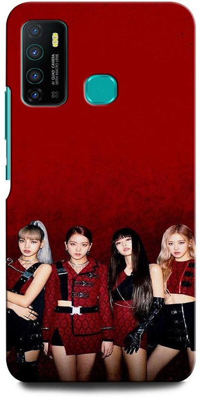 GRAFIQE Back Cover for Infinix Hot 9 Pro LISA, JENNIE, ROSE, JISOO, BLACK PINK GIRL  (Multicolor, Shock Proof, Pack of: 1)