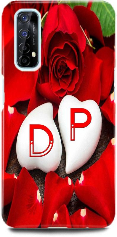 MP ARIES MOBILE COVER Back Cover for Realme 7/RMX2151,D Loves P Name,D Name, P Letter, Alphabet,D Love P NAME  (Multicolor, Hard Case, Pack of: 1)