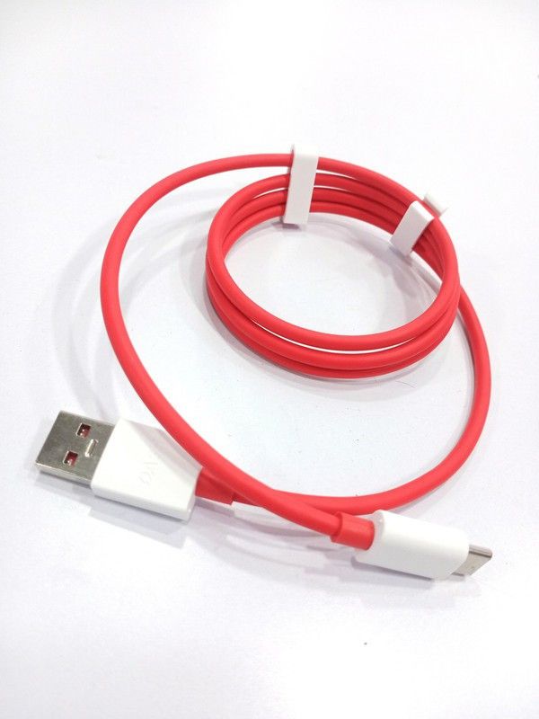 SANNO WORLD USB Type C Cable 6.5 A 1.00288999999995 m Copper Braiding Data cable fast charging c type  (Compatible with Rapid Quick Dash Fast Charging Cable | Charger Cable | Type-C to USB-A Cable, Red, One Cable)