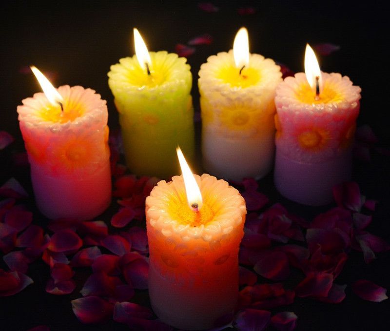 ME&YOU Scented Pillar Candle for Room Décor, Fragrance Aroma Candles (Pack of 5)  (5)