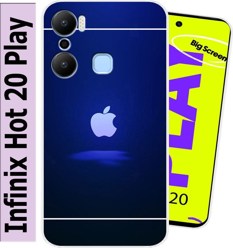 Cooltrend Back Cover for Infinix Hot 20 Play  (Multicolor, Flexible, Silicon, Pack of: 1)