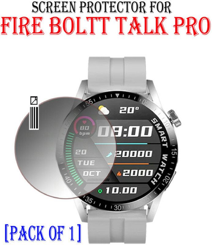 hirdesh Impossible Screen Guard for Fire Boltt Talk Pro  (Pack of 1)
