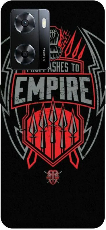 Dimora Back Cover for OPPO A57, ROMANREIGNS WWEBODYBUILDER MOTIVATIONWORKOUTWRISTLEMANIA  (Red, Hard Case, Pack of: 1)