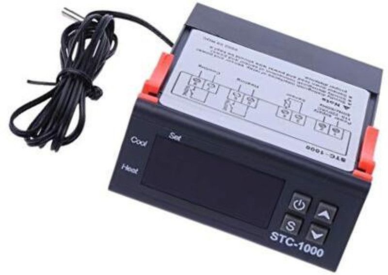 INVENTO 220V AC Digital STC-1000 TemperatureThermostat Heating and Cooling Regulator Automotive Electronic Hobby Kit