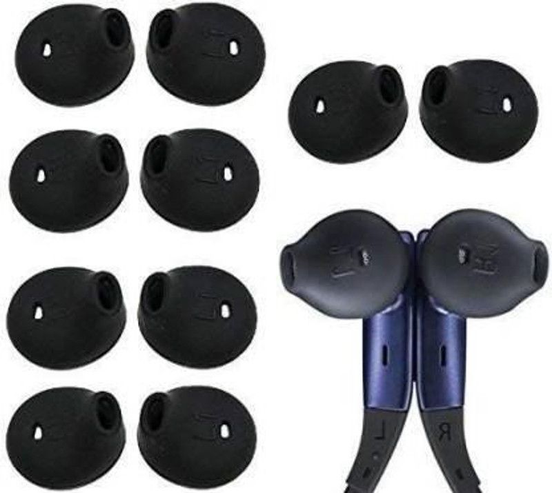 qweezer 10pcs Buds Soft For L U EO-BG920 Headphones-Black 7X28 In The Ear In The Ear Headphone Cushion  (Pack of 5, Black)