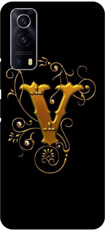 THE NARAYANA COLLECTIONS Back Cover for IQOO Z3- V2073A-V,ALPHABET,NAME,LATTER,LOVE  (Multicolor, Hard Case, Pack of: 1)