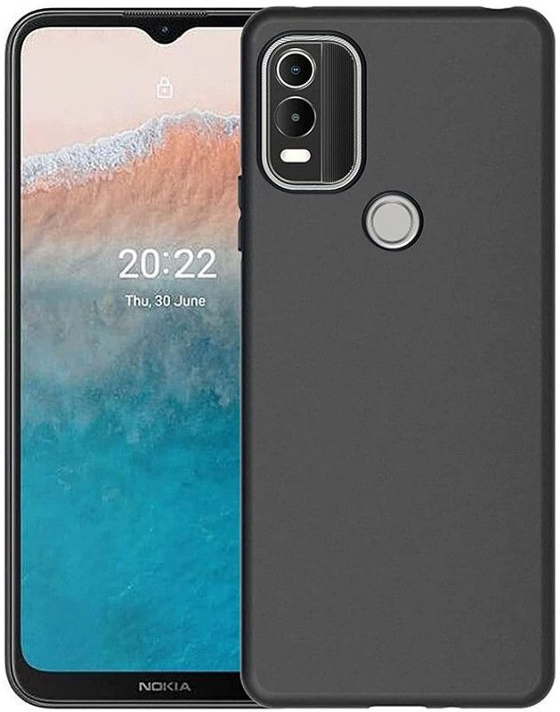 PrimeLike Back Cover for Nokia G11 Plus  (Black, Shock Proof, Silicon, Pack of: 1)