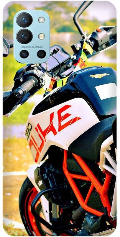 FRONK Back Cover for OnePlus 9R 5G, LE2101, KTM, DUKE, BIKE, LOVER  (Multicolor, Hard Case, Pack of: 1)