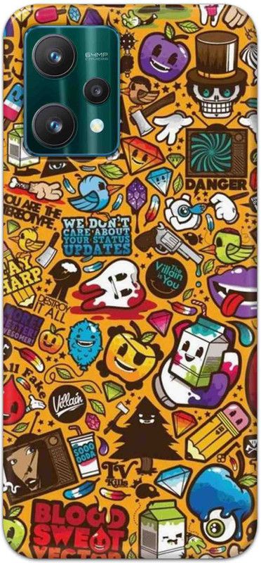 NDCOM Back Cover for Realme 9 Pro 5G Graffiti Designer Printed  (Multicolor, Hard Case, Pack of: 1)
