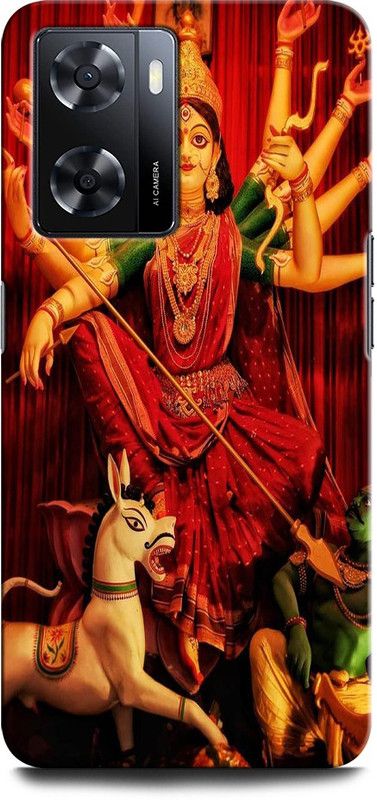 GRAFIQE Back Cover for OPPO A57e LAXMI MAA, GOD, SHERA MAA, MATA RANI  (Multicolor, Shock Proof, Pack of: 1)