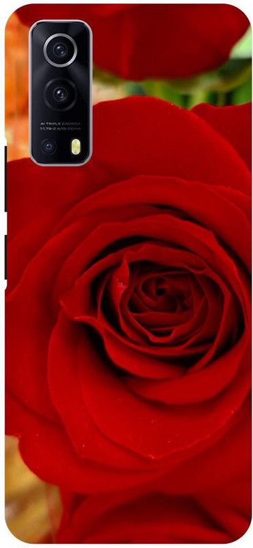 THE NARAYANA COLLECTIONS Back Cover for IQOO Z3- V2073A-GULAB,FOOL,ROSE,FLOWER,CUTE,LOVE  (Multicolor, Hard Case, Pack of: 1)