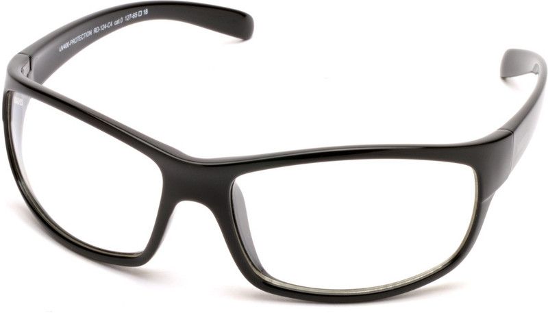UV Protection Sports Sunglasses (65)  (For Men & Women, Clear)