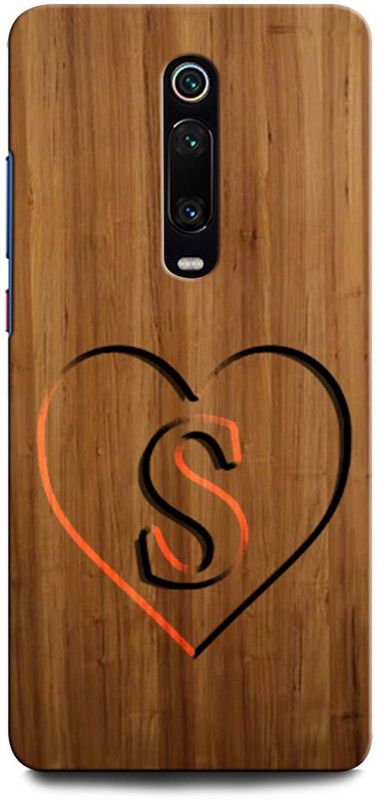 ORBIQE Back Cover for Redmi K20 S, S LETTER, S DESIGN, S ALPHABET, S NAME  (Multicolor, Hard Case, Pack of: 1)