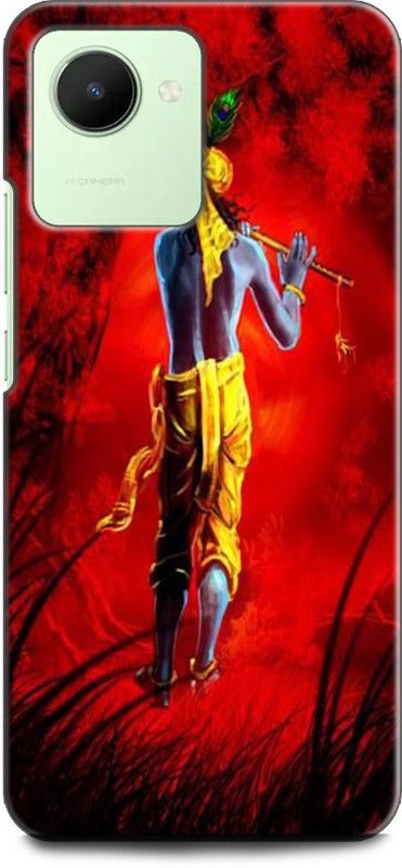WallCraft Back Cover for Realme C30s, RMX3690 KRISHNA, LORD, KRISHANJI, GOD, KRISHN KANHIYA  (Multicolor, Dual Protection, Pack of: 1)