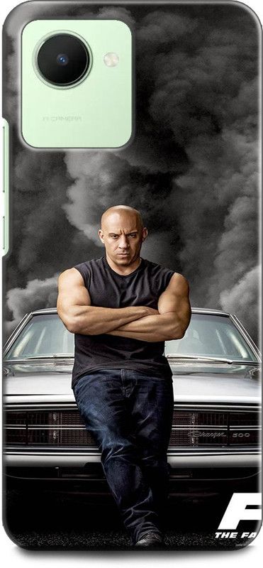 WallCraft Back Cover for Realme C30, RMX3581 FAST & FURIOUS, VIN DIESEL  (Multicolor, Dual Protection, Pack of: 1)