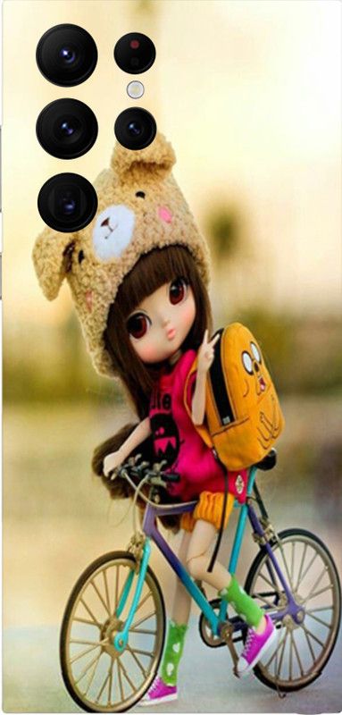 LAMHA Samsung S22 Ultra, samsung s22 ultra Mobile Skin  (Ultra Super Lovely Doll With High Matte Finish.)